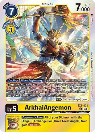 ArkhaiAngemon [EX6-021] [Infernal Ascension] Foil