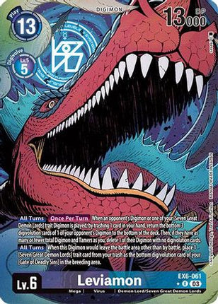 Leviamon (Alternate Art) [EX6-061] [Infernal Ascension] Foil