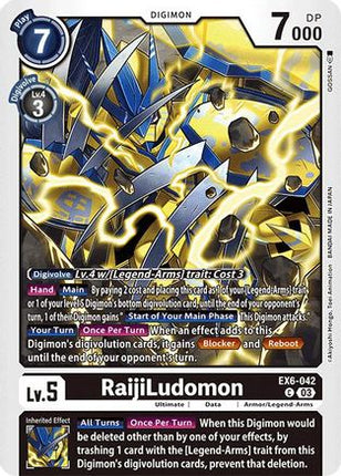 RaijiLudomon [EX6-042] [Infernal Ascension]