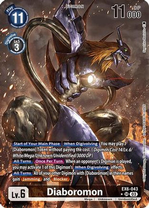 Diaboromon (Alternate Art) [EX6-043] [Infernal Ascension] Foil