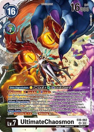 UltimateChaosmon [EX6-062] [Infernal Ascension] Foil