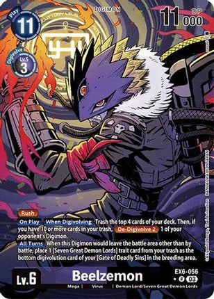 Beelzemon (Alternate Art) [EX6-056] [Infernal Ascension] Foil