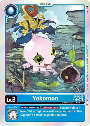 Yokomon (Box Promotion Pack: Infernal Ascension) [EX6-002] [Infernal Ascension] Foil