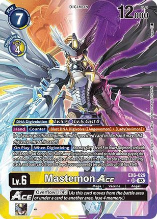 Mastemon ACE (Alternate Art) [EX6-029] [Infernal Ascension] Foil