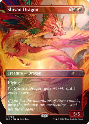 Shivan Dragon (Rainbow Foil) [Secret Lair Drop Series] Foil