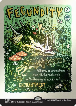 Fecundity (Rainbow Foil) [Secret Lair Drop Series] Foil