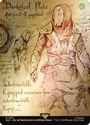 Darksteel Plate (Rainbow Foil) [Secret Lair Drop Series] Foil