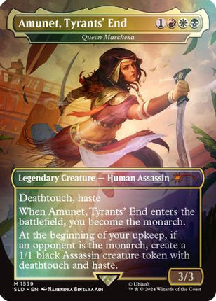 Amunet, Tyrants' End - Queen Marchesa (Rainbow Foil) [Secret Lair Drop Series] Foil