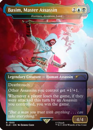 Basim, Master Assassin - Ramses, Assassin Lord (Rainbow Foil) [Secret Lair Drop Series] Foil