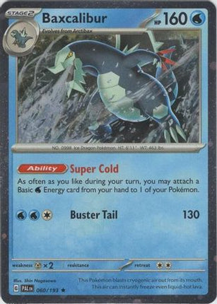 Baxcalibur - 060/193 (Cosmos Holo) [Blister Exclusives] Holofoil