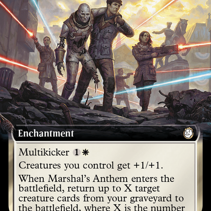 Marshal's Anthem (Extended Art) [Fallout] Surge Foil