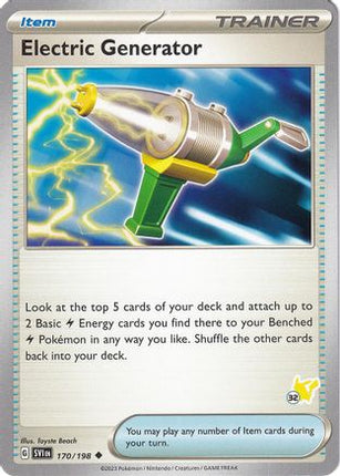 Electric Generator Pikachu 170- Battle Academy 2024