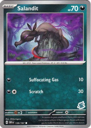 Salandit Darkrai Deck 139- Battle Academy 2024