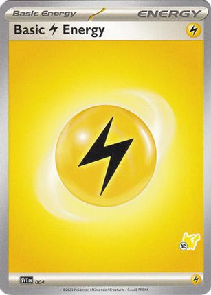 Basic Lightning Energy Pikachu 4- Battle Academy 2024