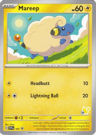 Mareep Pikachu 107- Battle Academy 2024