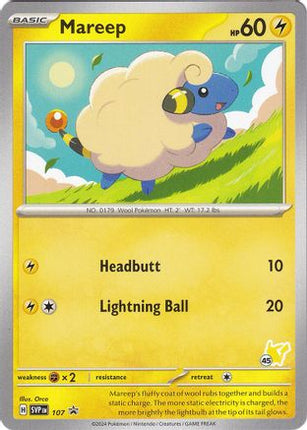 Mareep Pikachu 107- Battle Academy 2024