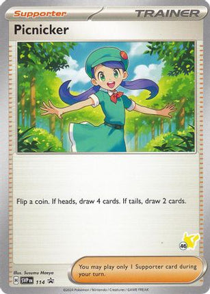 Picnicker Pikachu 114- Battle Academy 2024