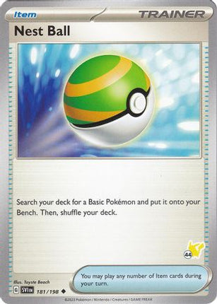 Nest Ball Pikachu 181/198 - Battle Academy 2024