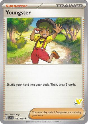 Youngster Pikachu 198- Battle Academy 2024