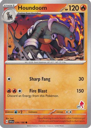 Houndoom Armarouge 34- Battle Academy 2024