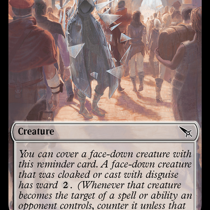 Ooze // A Mysterious Creature Double-Sided Token [Murders at Karlov Manor Tokens]