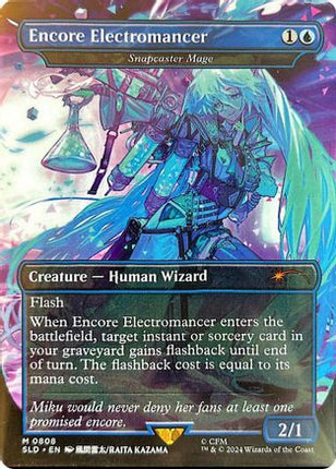 Encore Electromancer - Snapcaster Mage (Rainbow Foil) [Secret Lair Drop Series] Foil