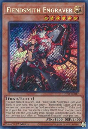 Fiendsmith Engraver [INFO-EN017] Secret Rare 1st Edition