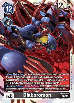 Diaboromon [BT17-059] [Secret Crisis] Foil