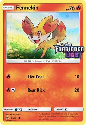 Fennekin - 15/131 (Toys R' Us Promo) [SM Promos] Holofoil