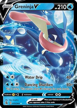 Greninja V - 073/264 (Non-Holo) (73) [Deck Exclusives]