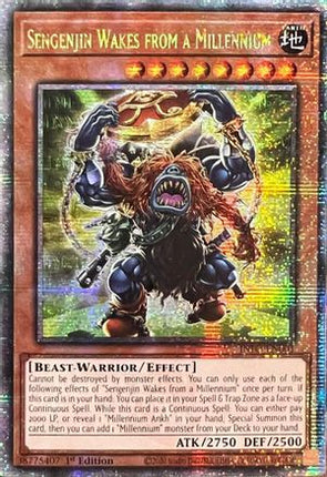 Sengenjin Wakes from a Millennium  [INFO-EN001] Quarter Century Secret Rare 1st Edition
