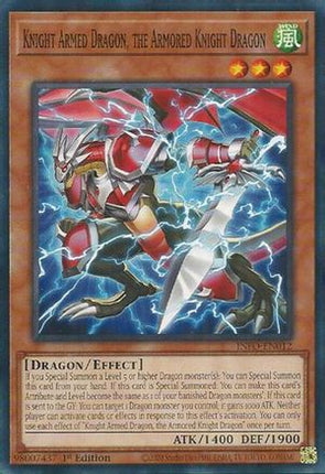Knight Armed Dragon, the Armored Knight Dragon (Common / Short Print) [INFO-EN012] 1st Edition