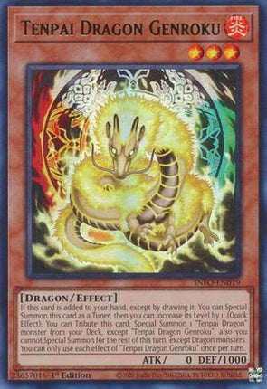 Tenpai Dragon Genroku (Ultra Rare) [INFO-EN019] 1st Edition
