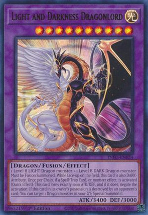 Light and Darkness Dragonlord (Ultra Rare) [INFO-EN034] 1st Edition