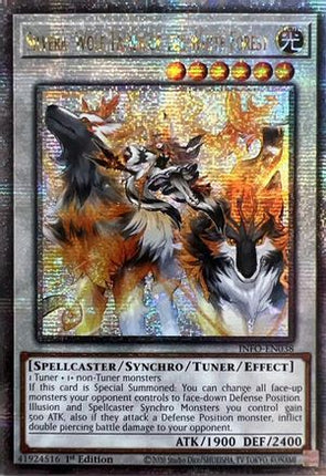 Silvera, Wolf Tamer of the White Forest (Quarter Century Secret Rare)  [INFO-EN038] 1st Edition