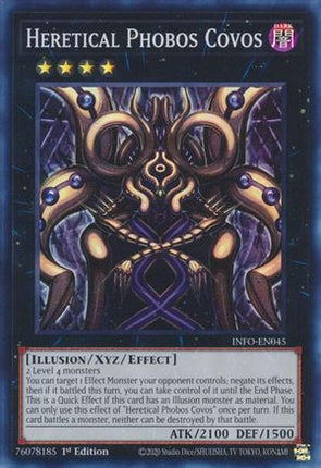 Heretical Phobos Covos (Super Rare) [INFO-EN045] 1st Edition
