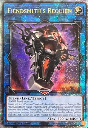 Fiendsmith's Requiem (Quarter Century Secret Rare)  [INFO-EN046] 1st Edition