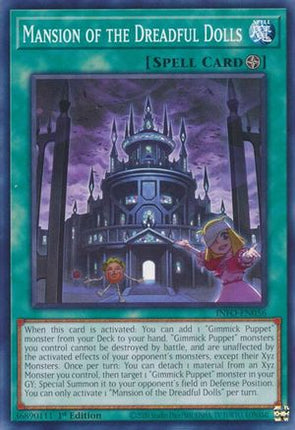 Mansion of the Dreadful Dolls (Common / Short Print) [INFO-EN056] 1st Edition