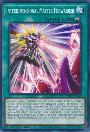 Interdimensional Matter Forwarder (Common / Short Print) [INFO-EN066] 1st Edition