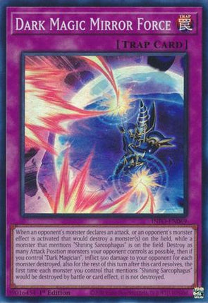 Dark Magic Mirror Force (Super Rare) [INFO-EN069] 1st Edition