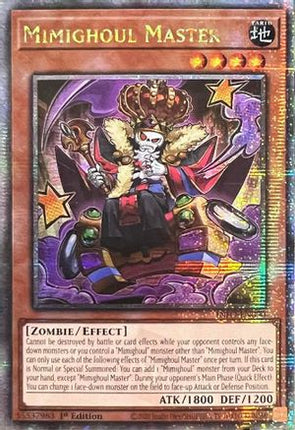 Mimighoul Master (Quarter Century Secret Rare)  [INFO-EN090] 1st Edition
