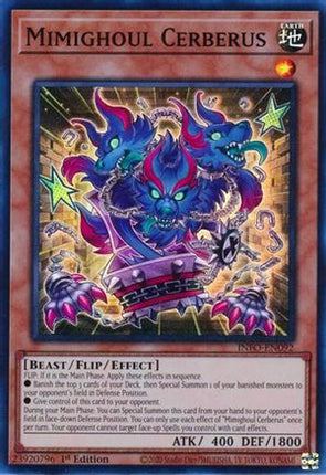 Mimighoul Cerberus (Super Rare) [INFO-EN092] 1st Edition