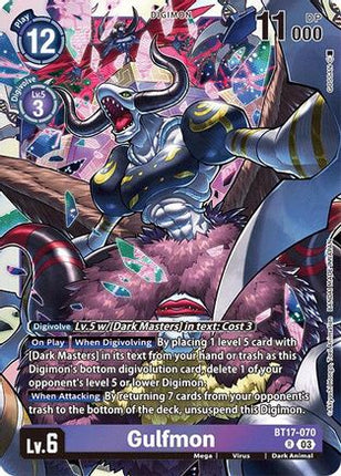 Gulfmon [BT17-070] [Secret Crisis] Foil