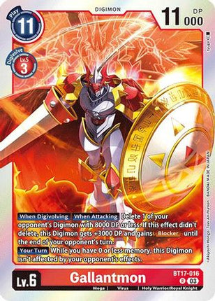 Gallantmon [BT17-016] [Secret Crisis] Foil