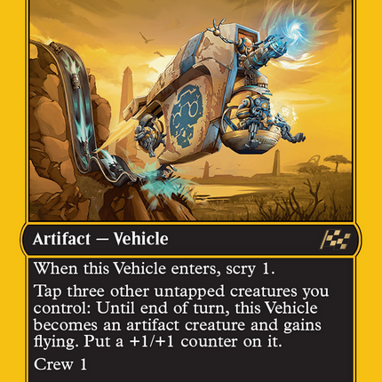 Voyager Glidecar (First-Place Foil) [Aetherdrift] Foil