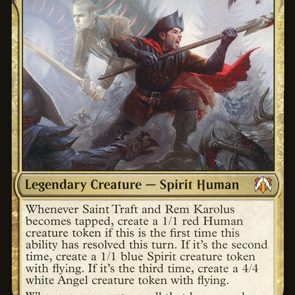 Saint Traft and Rem Karolus [March of the Machine Commander]
