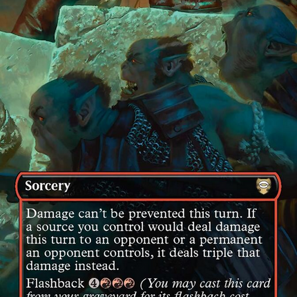 Isengard Unleashed (Borderless) [Tales of Middle-earth Commander]