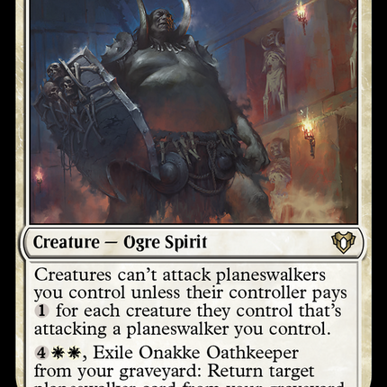 Onakke Oathkeeper [Commander Masters]