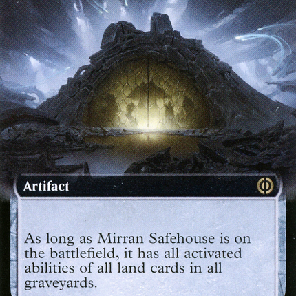 Mirran Safehouse (Extended Art) [Phyrexia: All Will Be One]