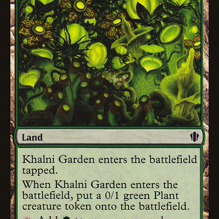 Khalni Garden [Commander 2013]